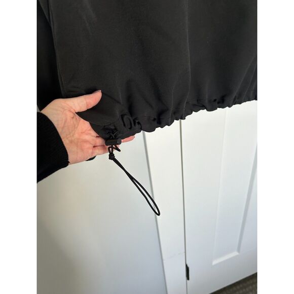 AVIA WOMEN'S LIGHTWEIGHT HOODED SPORTS JACKET WITH DRAWSTRING WAIST SIZE L - Picture 4 of 8